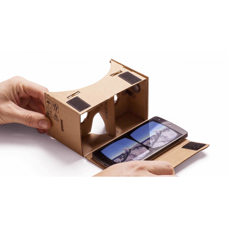 Google Cardboard Visor de Realidad Virtual